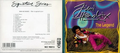 Jimi Hendrix - CD - The Legend live - CD von 1995 - NEU + OVP ! - Bild 1 von 2