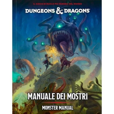MANUALE DEI MOSTRI gioco di ruolo DUNGEONS & DRAGONS 5.5 wizard of the coast IN  - Immagine 1 di 2