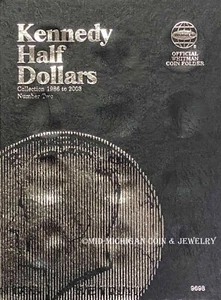 Whitman Kennedy Half Dollars Coin Folder #2 1986-2003 #9698 - Picture 1 of 1