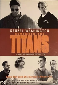DVD NEW: Remember The Titans - 2000 Biographical Sports Drama, Racial Equality - Picture 1 of 4