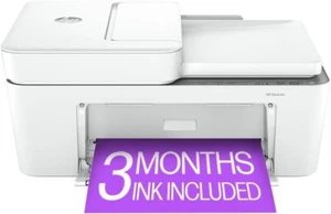 HP DeskJet 4255e Wireless All-in-One Color Inkjet Printer Scanner, Copier - Picture 1 of 14