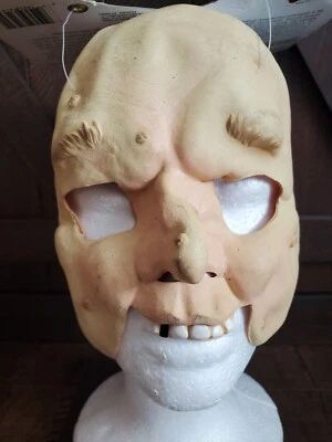Vintage child  old man Face Mask for kids halloween betta Products Inc new creep - Image 1 of 4