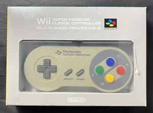 Club Nintendo Wii Classic Super Famicom Controller Pad SNES US Seller Boxed - Picture 1 of 11
