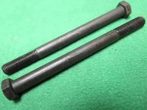 25 piezas 3/8-24 x 4-1/2" NEGRO CABEZA HEXAGONAL TAPA TORNILLO ROSCA FINA GRADO 5 4.5" - Imagen 1 de 1