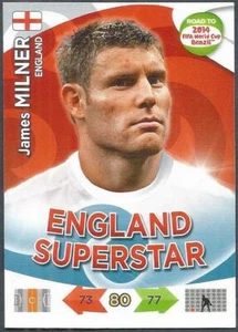 PANINI CAMINO A LA COPA DEL MUNDO 2014 ADRENALYN XL-INGLATERRA SUPERESTRELLA-JAMES MILNER - Imagen 1 de 1