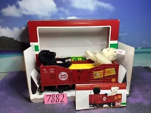 LGB 41220 Limited Edition Red Gondola Two Steiff Bears G Scale - Picture 1 of 4