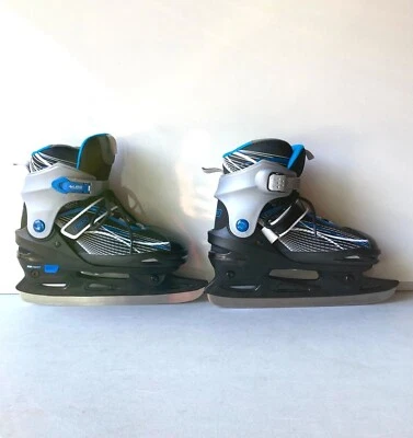 DBX Patines de Hielo Ajustables Niños '20 ~ Talla L (5-9) ~ Niños Jóvenes BADSK20 Foto 1 de 4