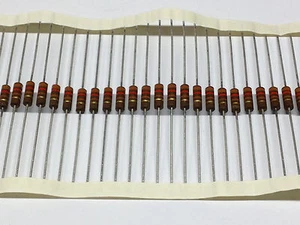 20 Stück Metalloxidschicht Widerstände 120 Ω / 1 W (M0312) - Picture 1 of 3