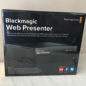 Blackmagic Design Web Presenter BDLKWEBPTR720p HD video streaming Used - Picture 1 of 10