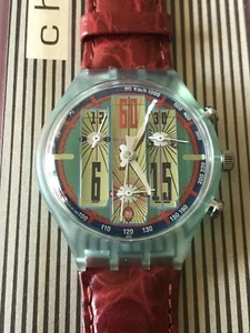 Wristwatch SWATCH Chrono TYRONE (SCG105)-Full working-NEW/NOS-Extraordinary Styl - Picture 1 of 5