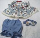 BEARS AND MORE  DRESS,  PANTIES, AND  HEADBAND--FITS 16" CP   DOLLS---LAST ONE