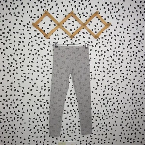 Wonder Nation Gray Cat Print Girls Leggings Plus Size Large - Picture 1 of 5