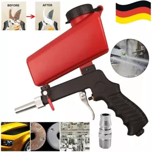 Handheld Sandstrahlpistole Sandstrahler Sandstrahlgerät Druckluft Düsenspitze DE - Bild 1 von 11