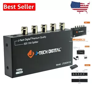 Lightweight SDI Splitter - 1 In, 4 Out | Perfect for Professional Video Editing - Picture 1 of 9