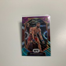 Jiri Prochazka 2021 Panini Select UFC Concourse Tri-Color Prizm Rookie Card #35