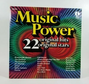 Music Power, 22 hits, Vintage 1974 LP Vinyl Album,original stars, K-TEL INT'L - Picture 1 of 4