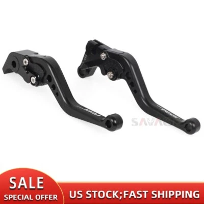 Palancas de embrague de freno cortas palanca de control para Yamaha YZF R6 2005-2016 YZFR6 YZF-R6 Foto 1 de 4