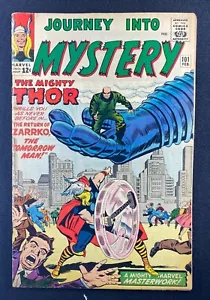 Journey into Mystery (1952) #101 Bien+ (6.5) 2do crossover de los Vengadores Zarrko Kirby - Imagen 1 de 2