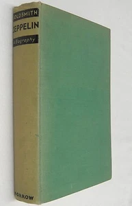 Zeppelin A Biography by Margaret Goldsmith 1931 1st Edition William Morrow & Co - Bild 1 von 5