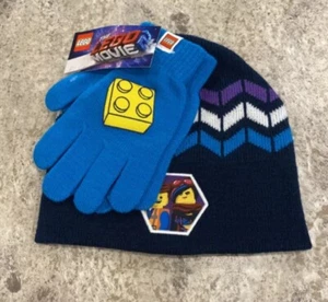 The Lego Movie 2 Hat And Glove Set BOYS ONE SIZE New With Tags - Picture 1 of 4