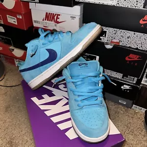 Size 9 - Nike Dunk SB Low Blue Fury - Picture 1 of 5