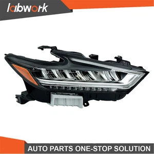 Labwork LED Headlights Assembly For 2019-2021 Nissan Maxima Chrome Housing Right - Picture 1 of 16