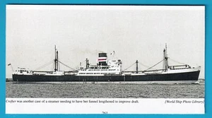 Original PC Size Real Photo Charente S.S. T.J. Harrison Co Liverpool CROFTER - Picture 1 of 1