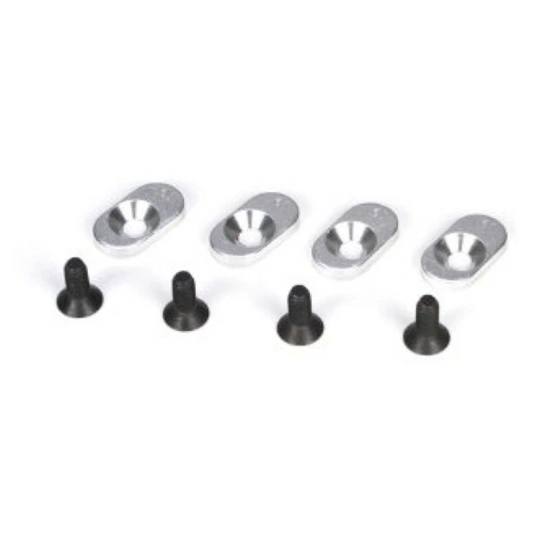 Losi LOSB5804 Engine Mount Inserts & Screws 19.5/58 (4) 1/5th Scale 5ive-T - Image 1 of 1