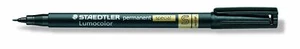 10x STAEDTLER 319 S-9 Lumocolor Permanent-Marker special 319S schwarz - Bild 1 von 1