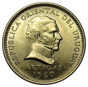 Uruguay 50 Centesimos coin 1960 KM# 41 - Picture 1 of 2