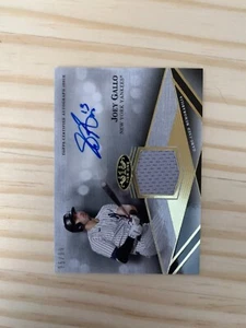 2022 Topps Tier One Autograph Relics #T1ARJG Joey Gallo 95/99 YANKEES - Picture 1 of 2
