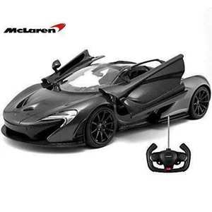 1:14 RC McLaren P1 Sportwagen mit Beleuchtung und offenen Türen (schwarz) - Bild 1 von 4