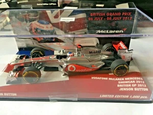 Minichamps 1/43 McLaren Showcar 2012 "British GP Issue" Jenson Button - Picture 1 of 1