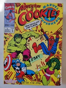 Spiderman Cereal Box Adventure Cookies Marvel Superhero - Picture 1 of 17