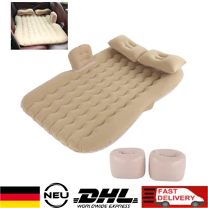 Aufblasbare Matratze Doppel Bett Luftmatratze für Auto Rücksitz mit Luftpumpe DE - Bild 1 von 13