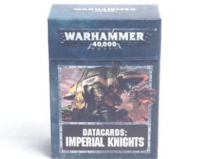 SCHEDE DATI GW 40K IMPERIAL KNIGHTS. 2018. ROSSO 905 - Foto 1 di 1