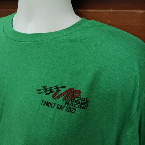 Joe Gibbs Racing 2XL 2022 Family Day Employee Shirt NASCAR Truex Hamlin Busch Cover