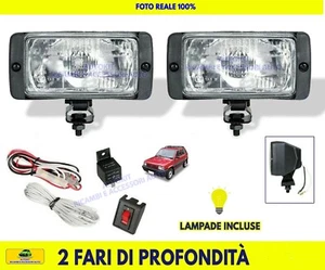 COMPATIBILE con Panda 141 4x4 Fari di  profondita' Supplementari fendinebbia - Foto 1 di 3