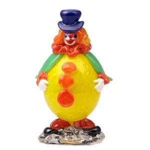 Czech vintage Zelezny Brod school of art glass lemon clown figurine Brychta - Picture 1 of 5