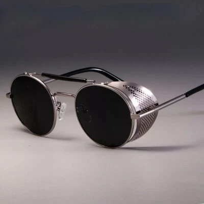 Steampunk Sunglasses Sarah Connor Terminator 2 Costume Men Women Glasses 13Color - Image 1 of 4