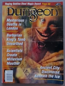 Dungeon Magazine #83 Nov/Dec 2000 RPG D&D WotC London Barbarian King Rakers - Picture 1 of 1