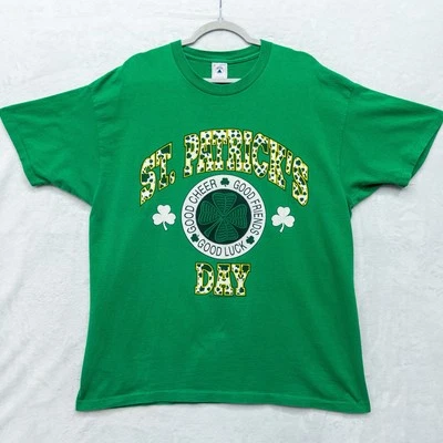 Camiseta De Colección Día de San Patricio "Good cheer Good friends" Talla XL EE. UU. Foto 1 de 4