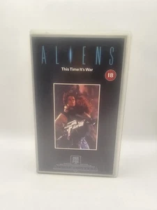 Aliens VHS - CBS Fox Release PAL UK Video Tape VGC Cult Alien Sequel - Picture 1 of 4