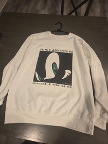 Sonic Adventure Japanese Promo Sweatshirt L 1998 Dreamcast Pre-Release
