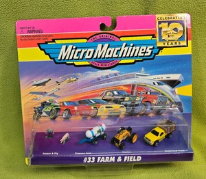 1996 Micro Machines #33 Farm & Field-Celebrating 10 years-75030-NIP - Picture 1 of 5