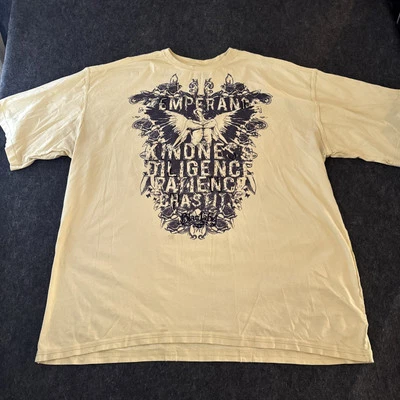 VTG Y2K Blac Label T-Shirt Goth Grunge Affliction Men Sz 6XL Studded Rock Tee - Image 1 of 4