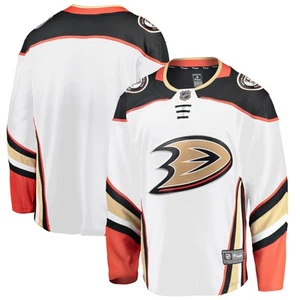 Herren Fanatics weiß Anaheim Ducks Breakaway Auswärtstrikot - Bild 1 von 7