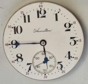 pocket watch movement HAMILTON 16 s - Picture 1 of 6