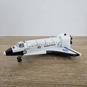 NASA 8” Transbordador Espacial Atlantis Die Cast Pull Back Estados Unidos-Juguetes Daron - Imagen 1 de 10
