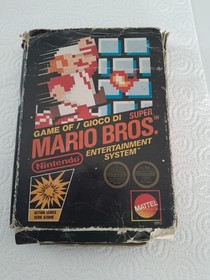 Super Mario Bros - NES - Mattel 5 Screw Version - Boxed no Manual